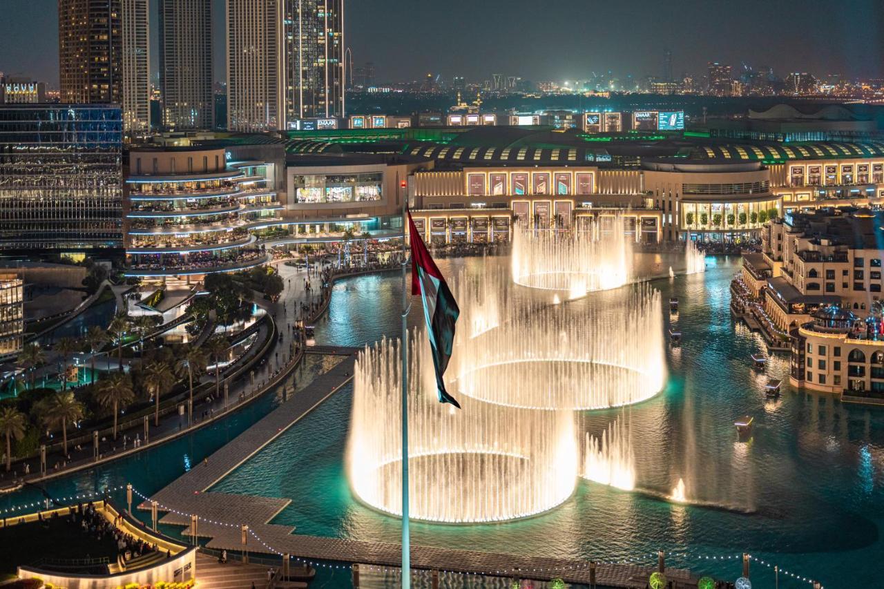 Elite Royal Apartment - Full Burj Khalifa & Fountain View - Ruby Дубай Экстерьер фото